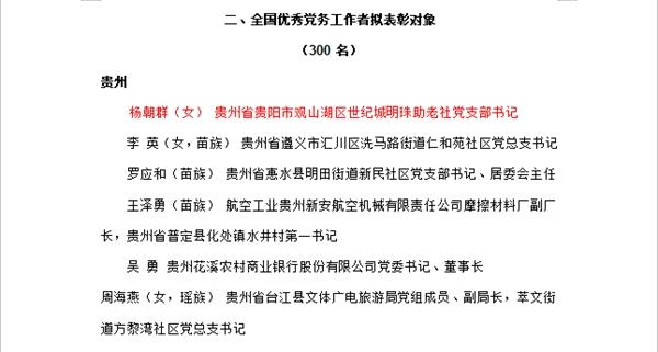 关于龙井市“两优一先”拟表彰对象的公示(黨支部老頭黨辦)