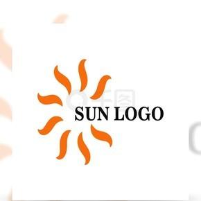 一组太阳元素的logo设计参考(太陽設計元素)