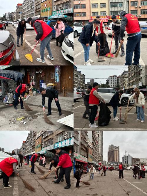 \"学雷锋\"火热进行! 漯河市\"个体私营\"抱团志愿服务群众不惧寒风(學雷鋒志願服務個體私營)