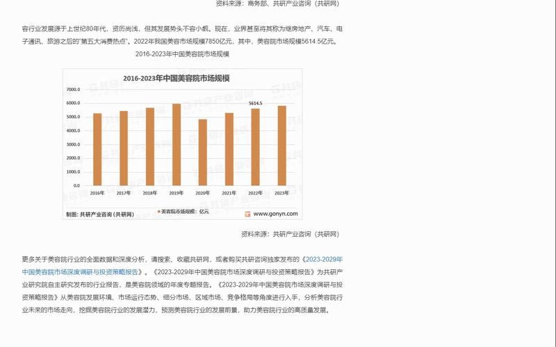 2023-2028年中国美容院行业市场运营格局及发展趋向分析报告(美容院分析行業)