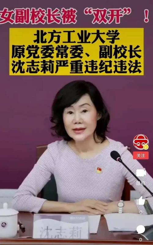 为整容疯狂敛财“美女校长”沈志莉落马记_大肆受贿生活奢靡_(道德初心斂財)