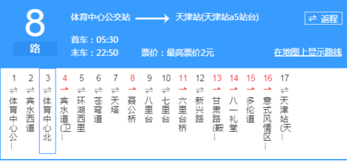 扩散｜天津8条公交线路有调整！有你常坐的吗？(公交時間末班車)