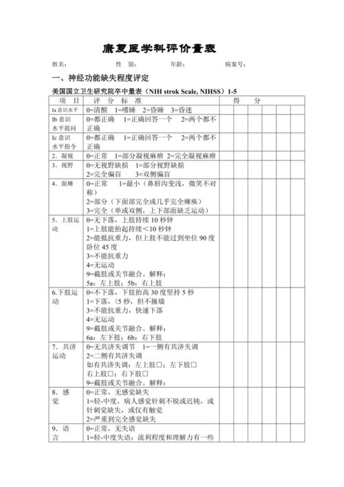 康复医学平衡功能的评定量表大全_超实用_建议收藏(平衡評定康復)