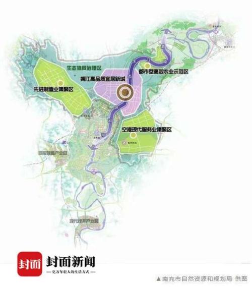 27公里嘉陵江两岸建新区 这_就是南充未来的模样(新區封面新聞)