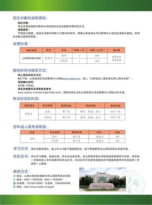 山西药科职业学院2024年招聘公告(人才學院藥科)