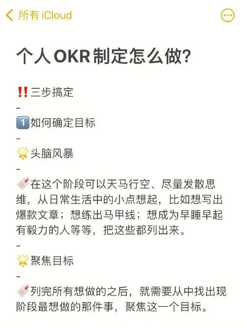 OKR还可以这样用_用好它你也能成为令人羡慕的那群人(知識自己的框架)