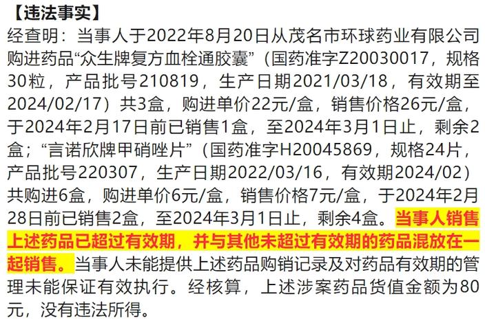 福建闽侯4家卫生所销售过期药品被罚(衛生所藥品過期)