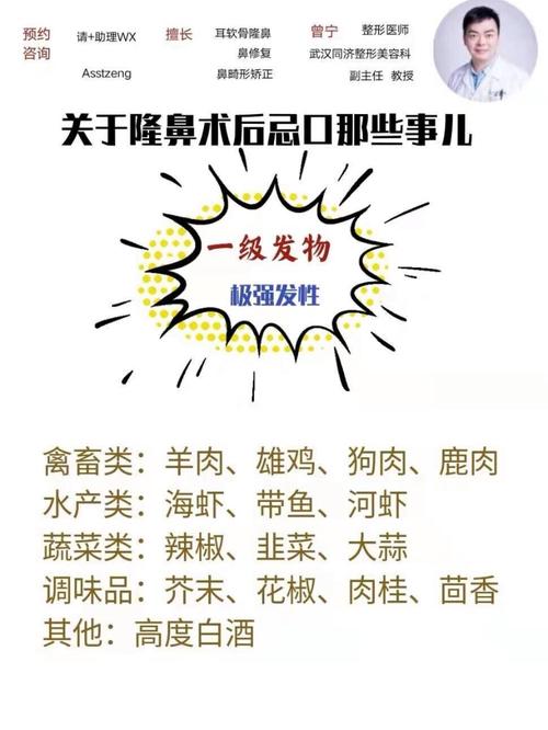 为什么整形后要求忌口？(忌口整形術後)