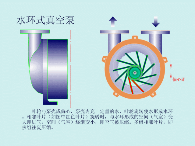 液环真空泵解析(真空泵葉輪氣體)