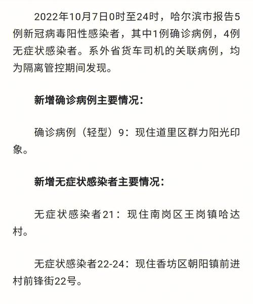 哈尔滨市新增29例本土新冠病毒阳性感染者活动轨迹发布(超市疾控中心道街)