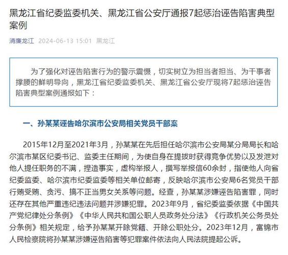 湖北省纪委监委通报5起诬告陷害典型案例(誣告陷害紀委)